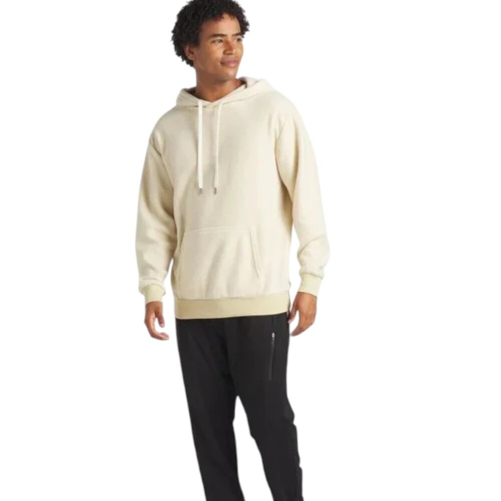 Feat Unisex Blanket Blend Hoodie Oatmilk Men's sz XS Women's sz S NWT
